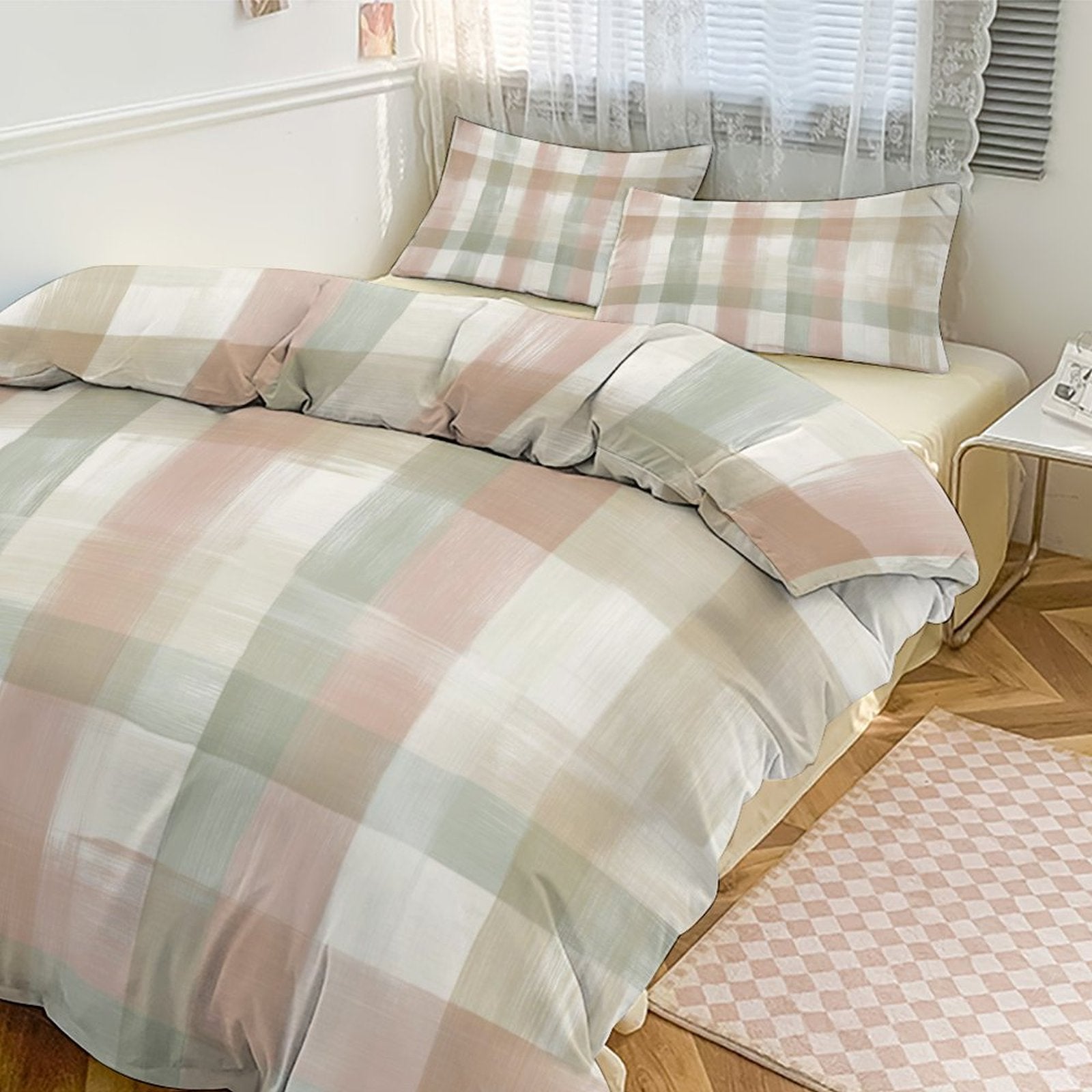 King 3-Piece Bedding Set-102"x90"/ 259x229cm