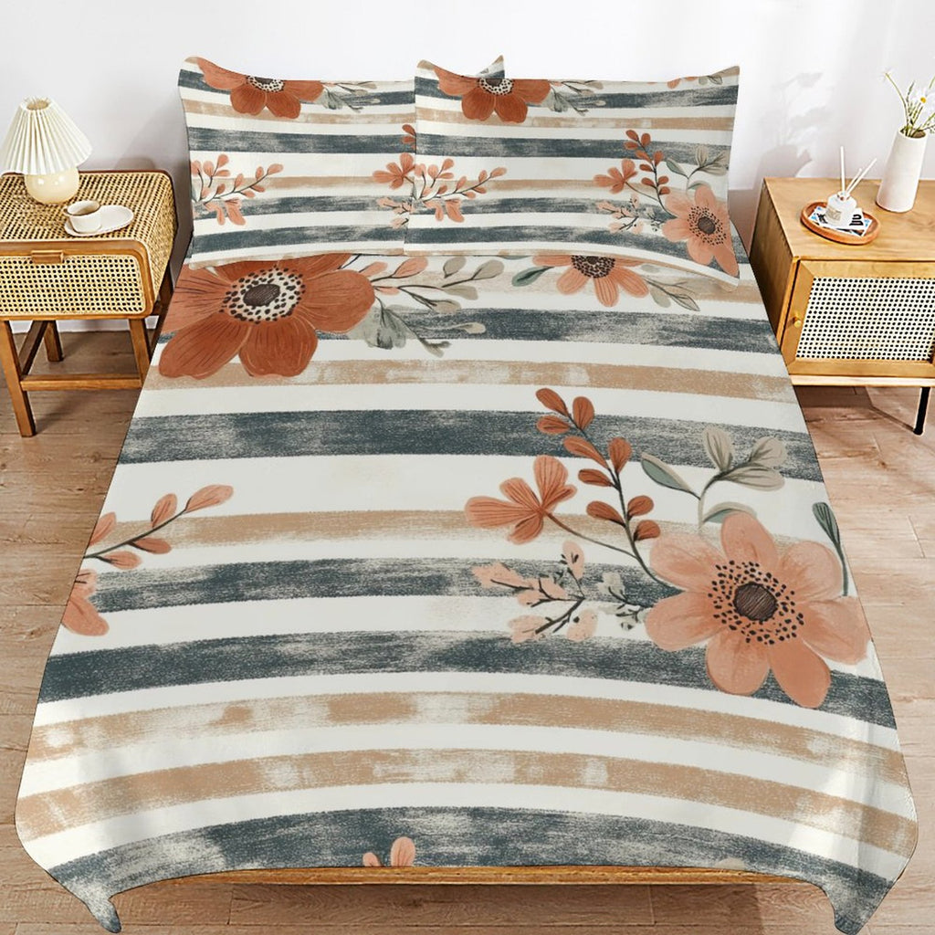 King 3-Piece Bedding Set-102"x90"/ 259x229cm