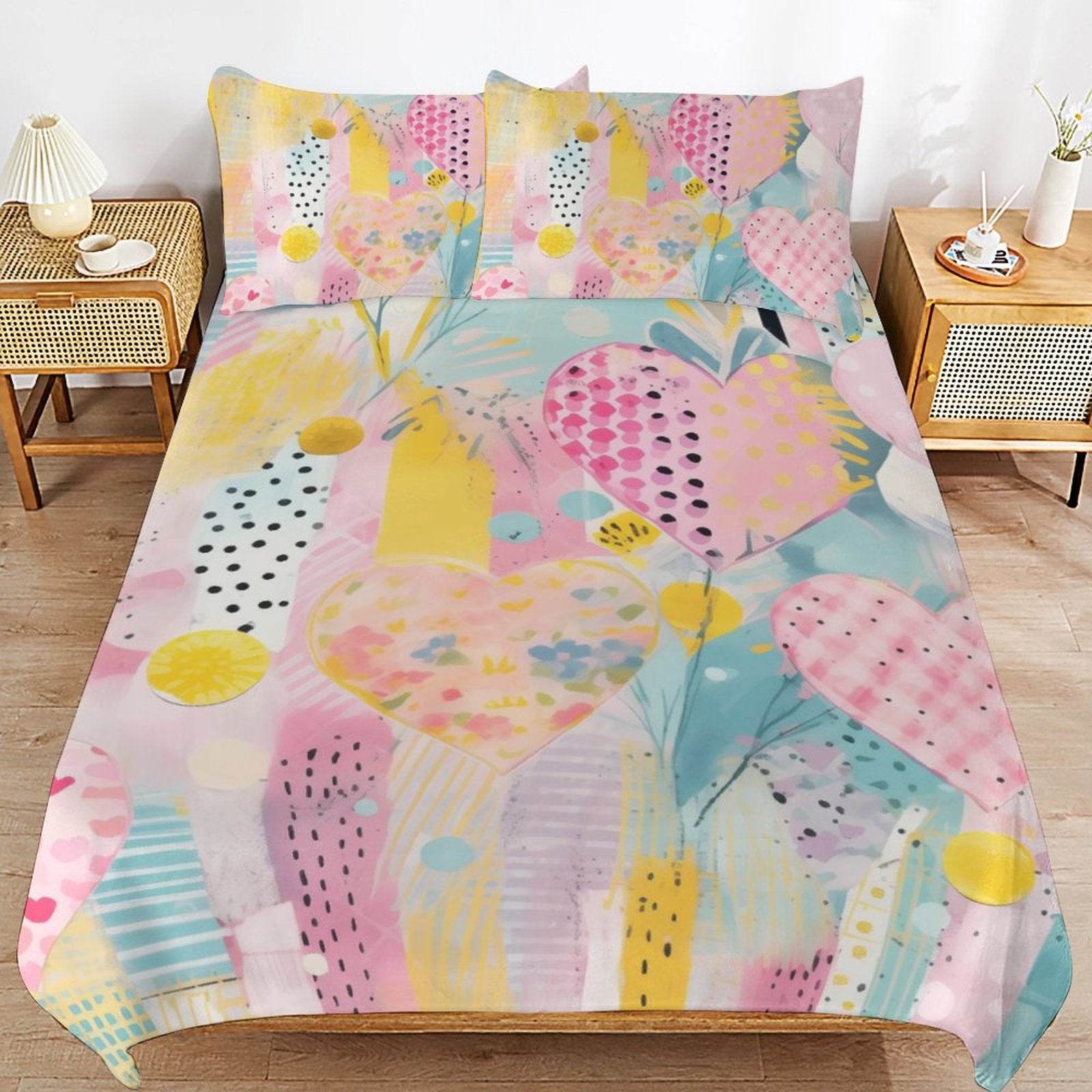 Full 3-Piece Bedding Set-86"×70"/ 218×177cm