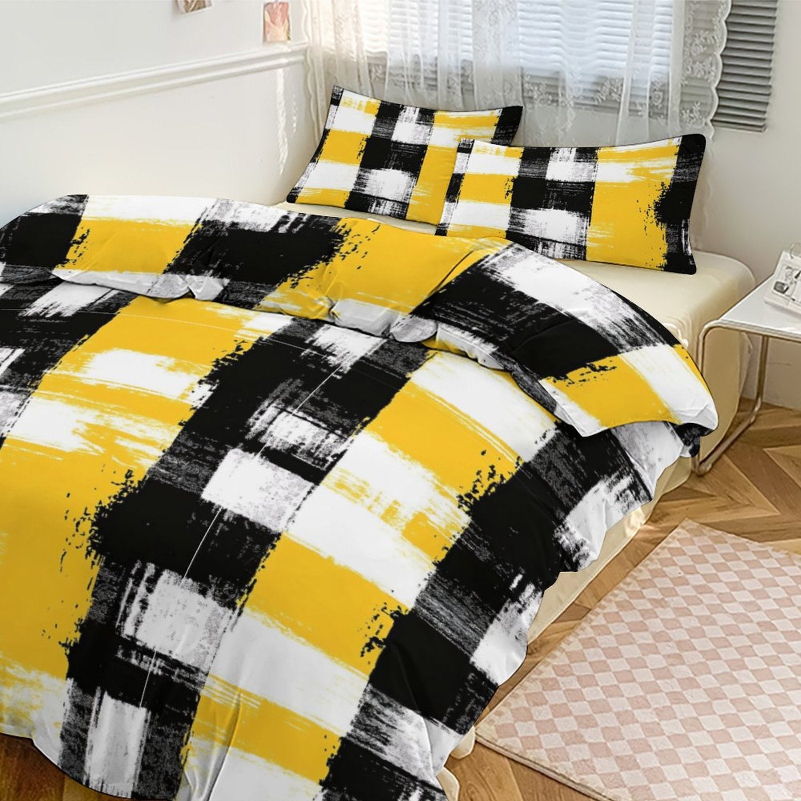 Full 3-Piece Bedding Set-86"×70"/ 218×177cm