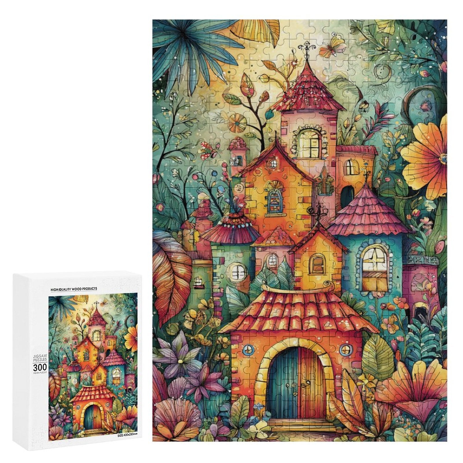 Colorful Wooden Puzzle