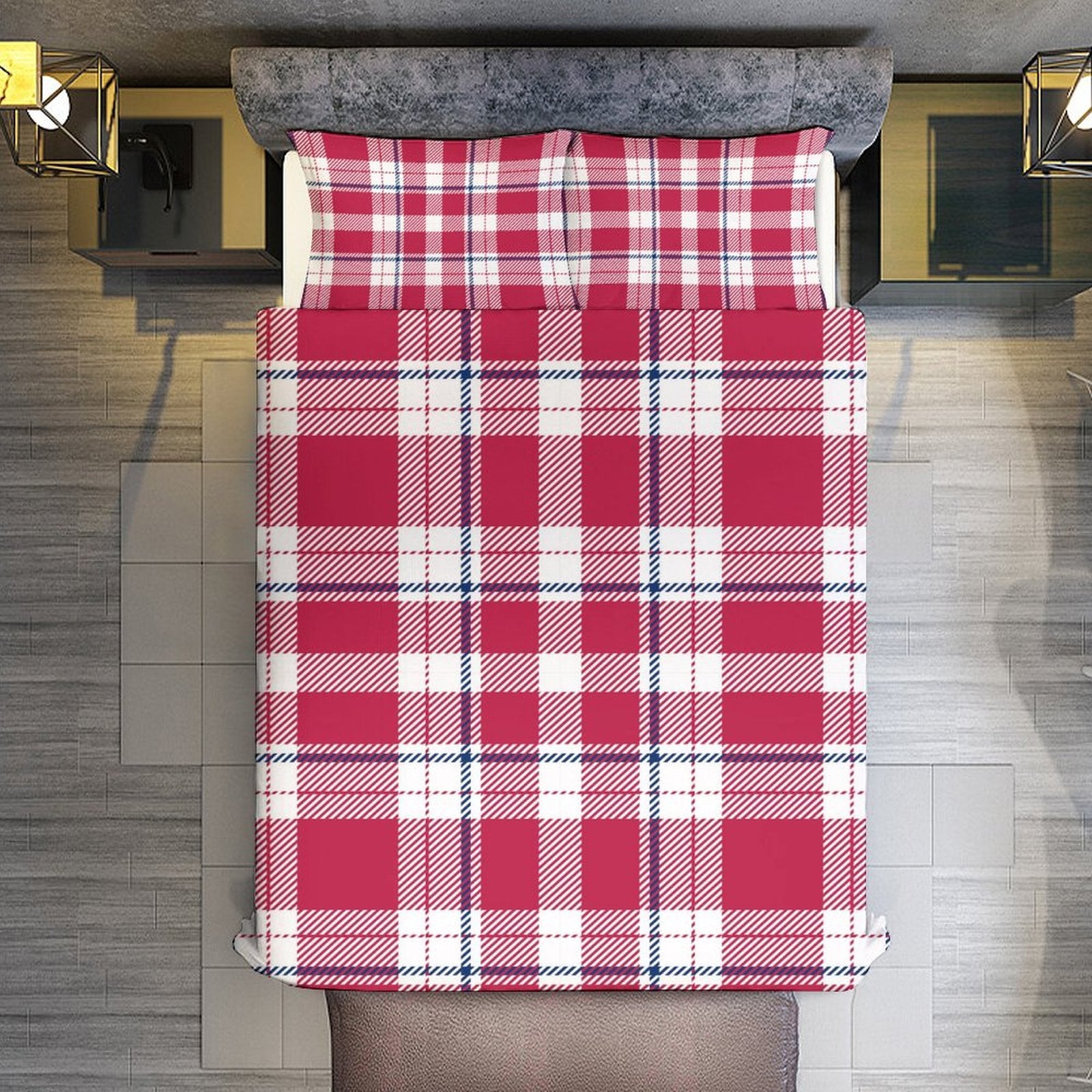 Full 3-Piece Bedding Set-86"×70"/ 218×177cm