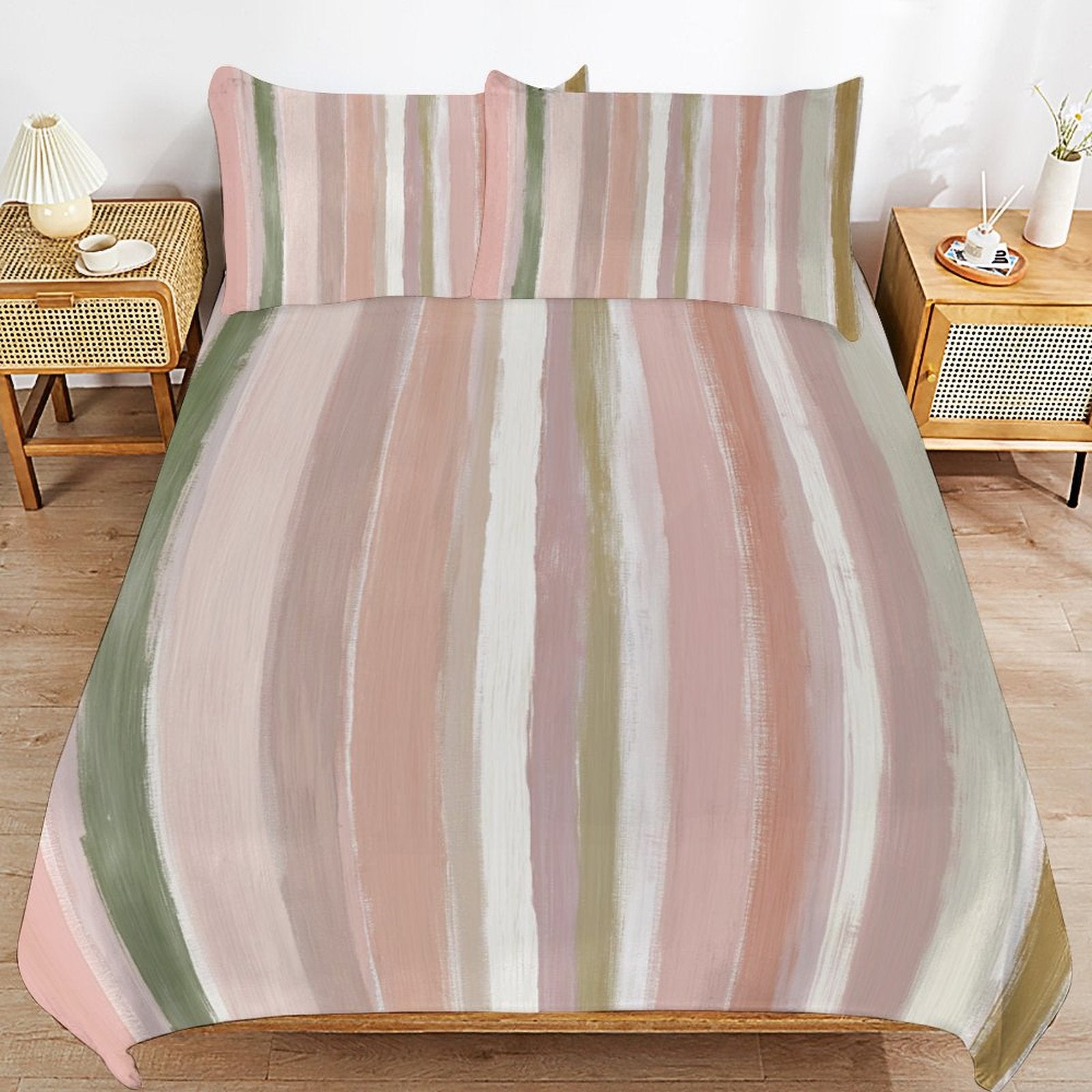 Queen 3-Piece Bedding Set-90"x90"/ 229x229cm