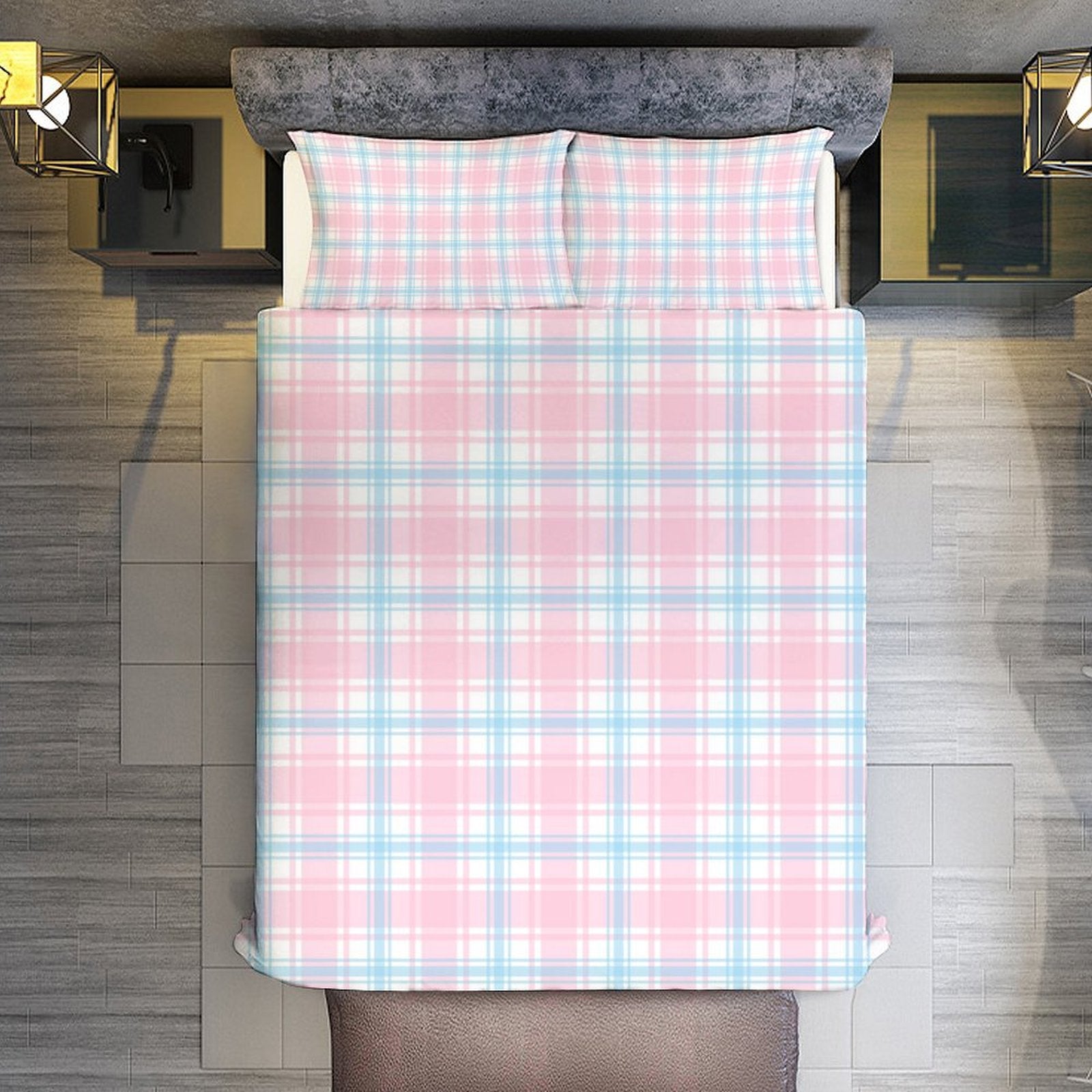 Queen 3-Piece Bedding Set-90"x90"/ 229x229cm