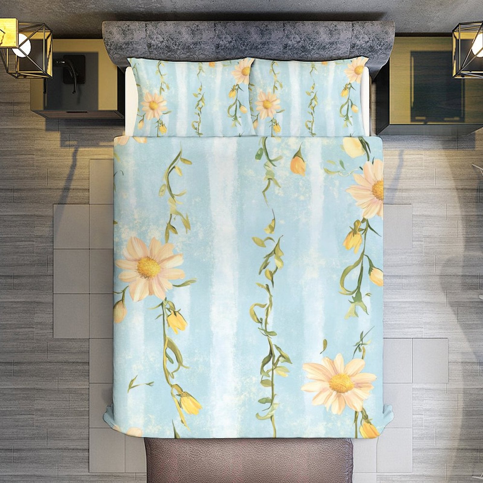 Full 3-Piece Bedding Set-86"×70"/ 218×177cm