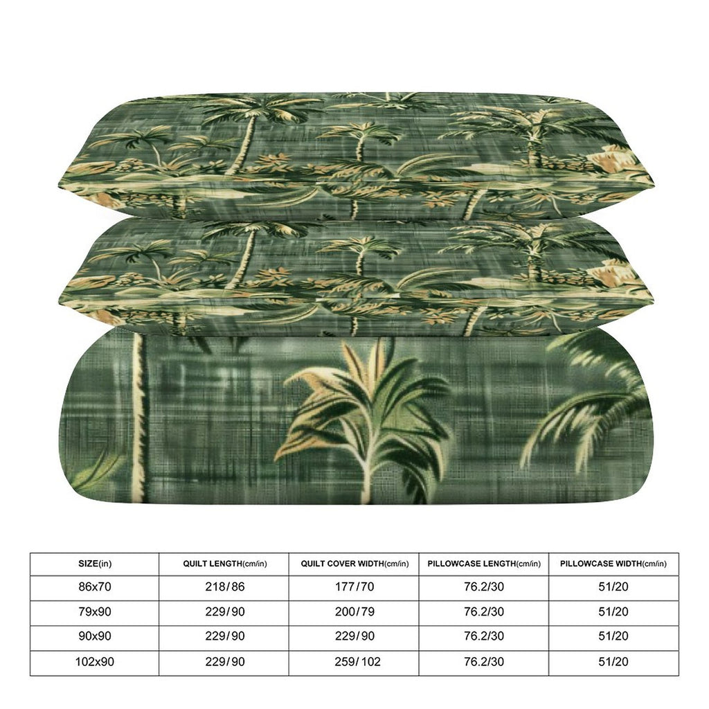 Full 3-Piece Bedding Set-86"×70"/ 218×177cm