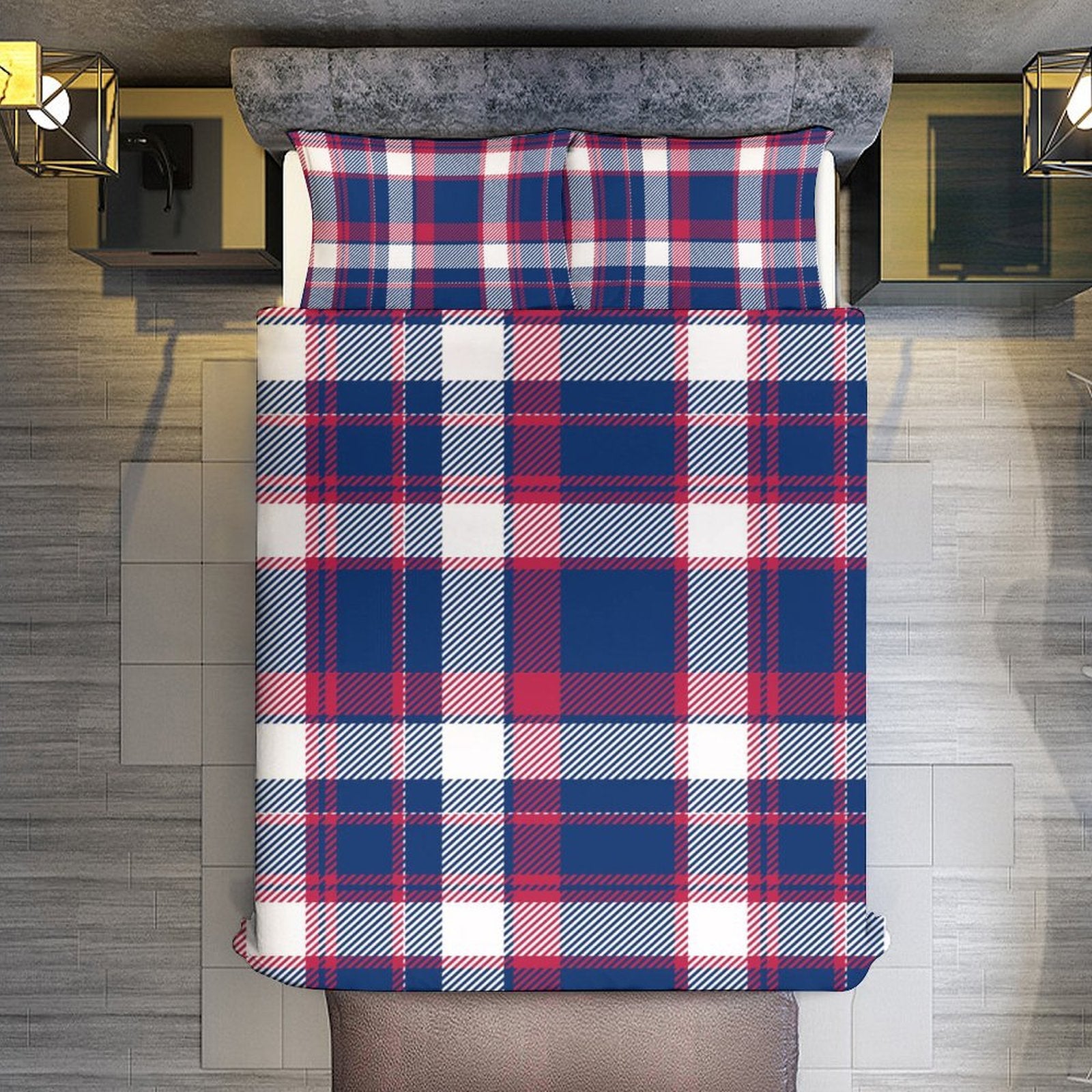 Full 3-Piece Bedding Set-86"×70"/ 218×177cm