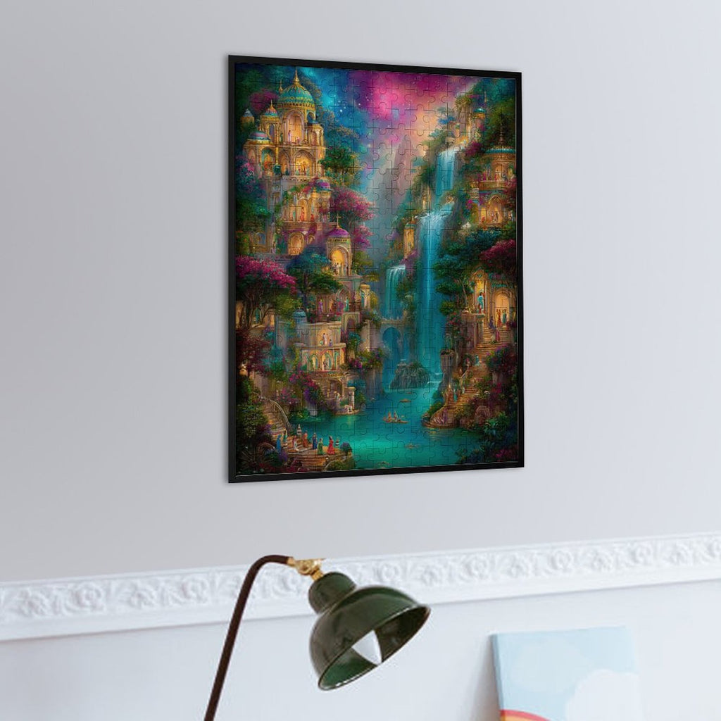 City on the Water Wooden Puzzle