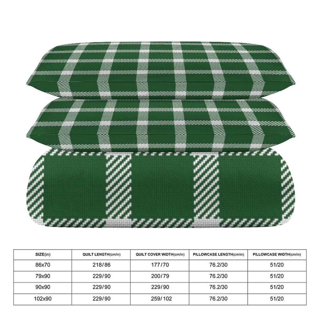 King 3-Piece Bedding Set-102"x90"/ 259x229cm