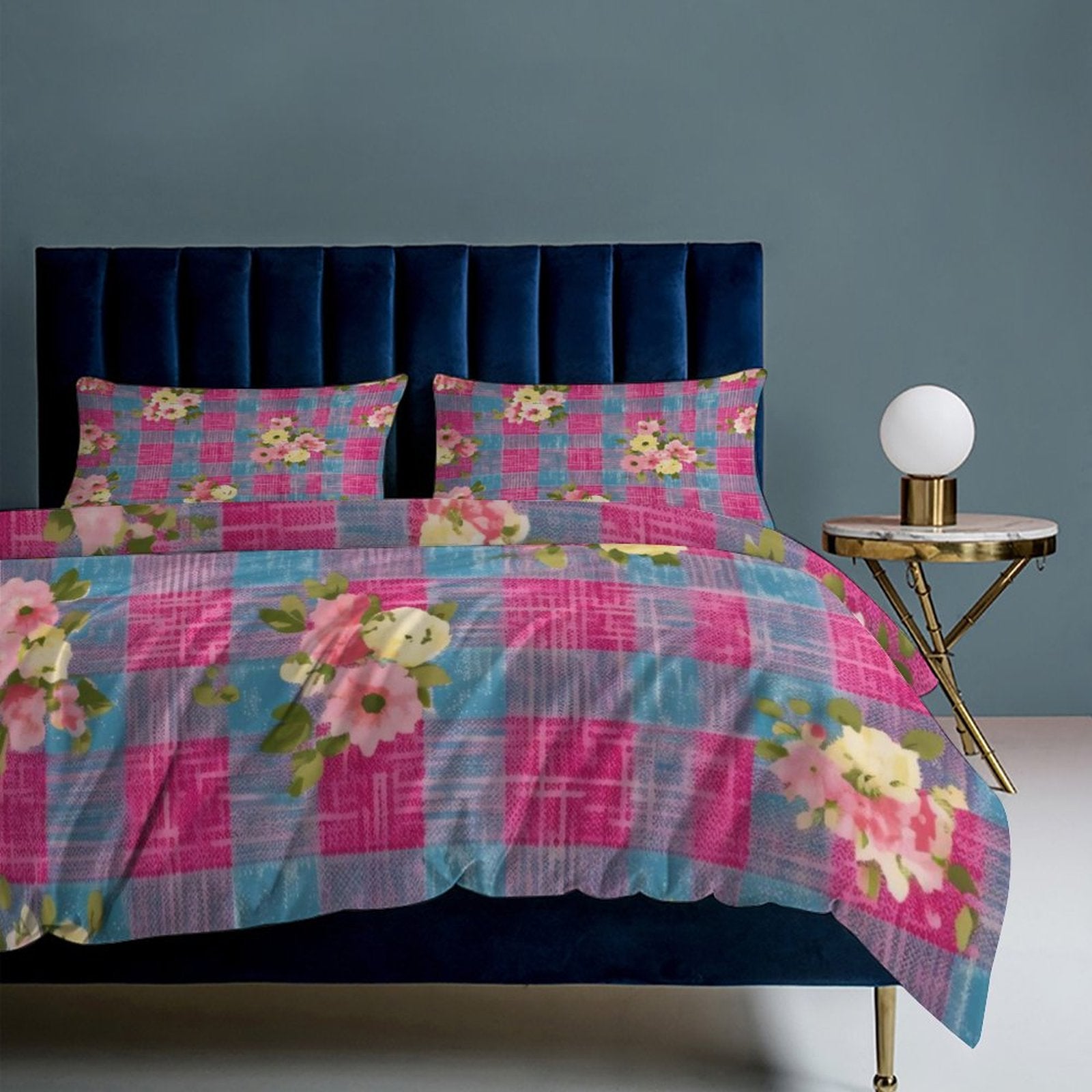 Queen 3-Piece Bedding Set-90"x90"/ 229x229cm