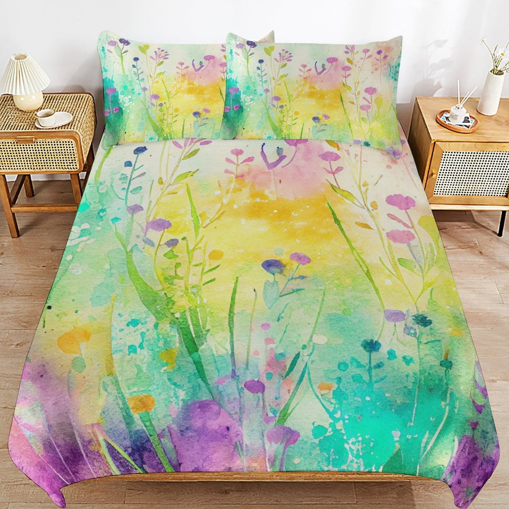 Queen 3-Piece Bedding Set-90"x90"/ 229x229cm