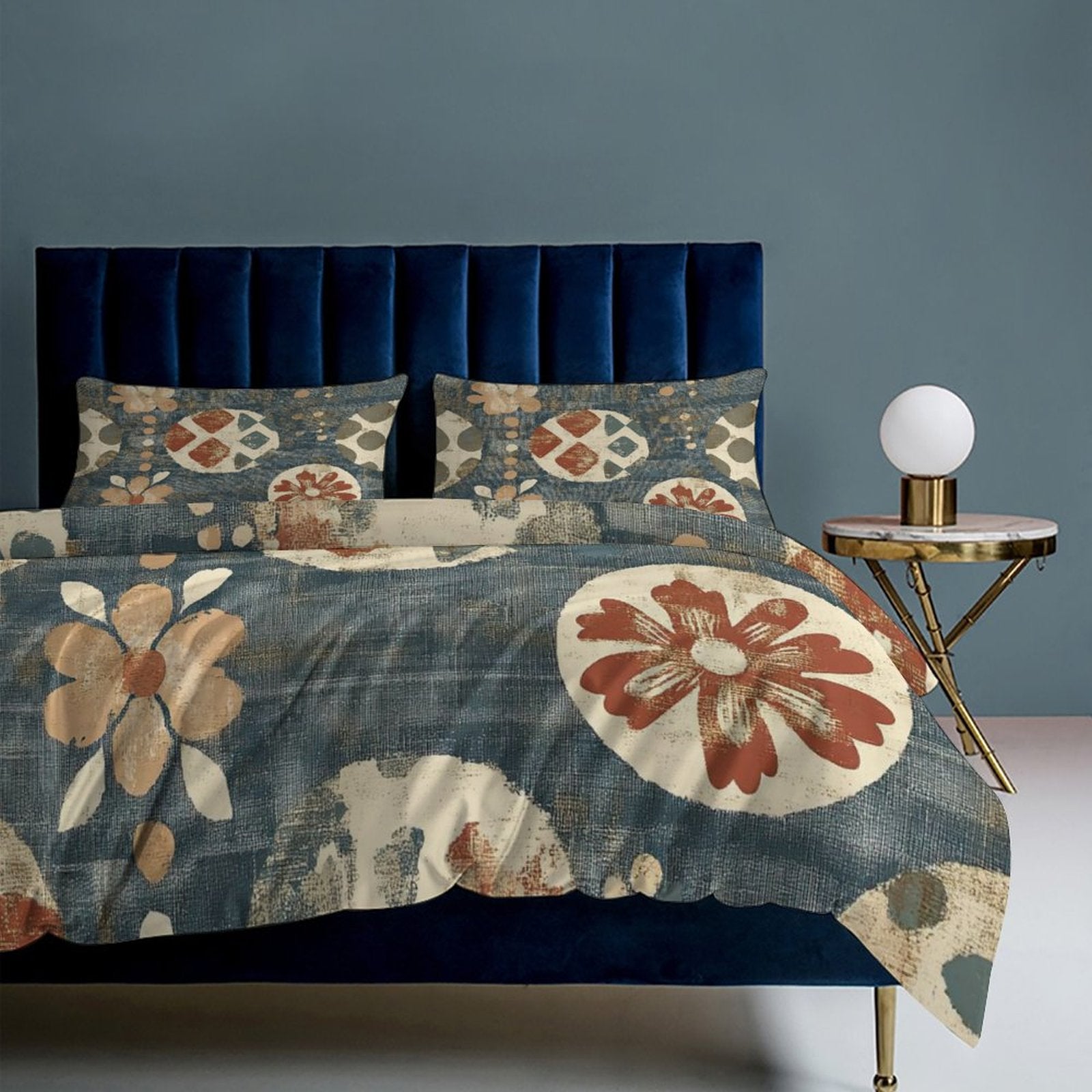 Queen 3-Piece Bedding Set-90"x90"/ 229x229cm