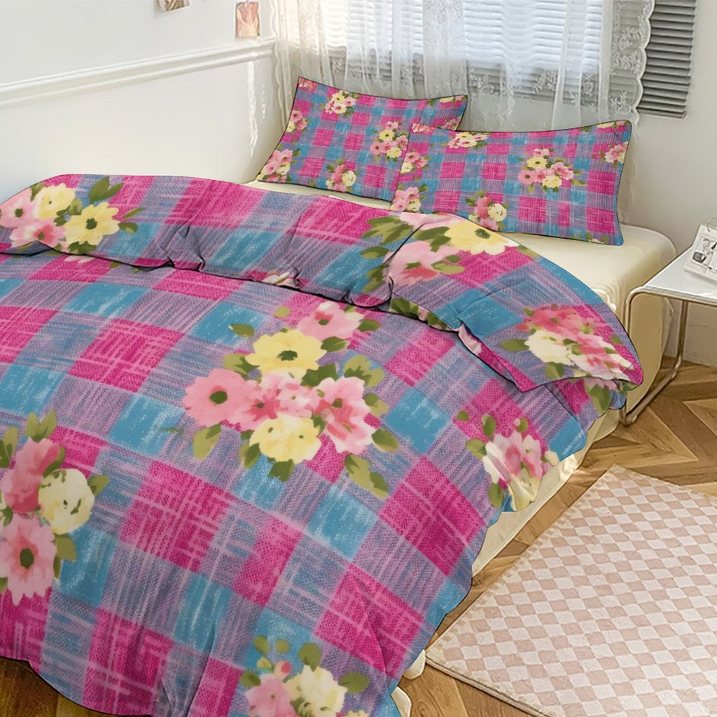 King 3-Piece Bedding Set-102"x90"/ 259x229cm