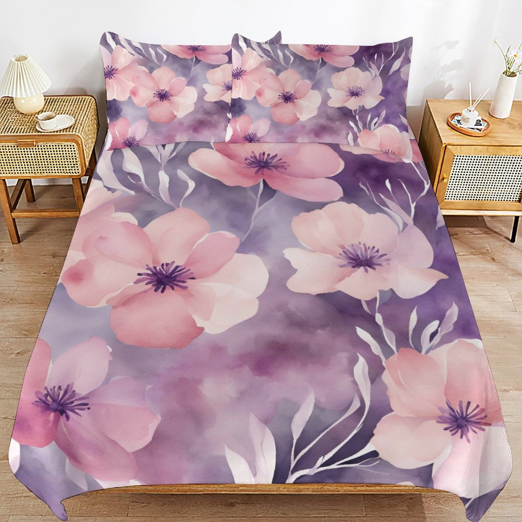 Queen 3-Piece Bedding Set-90"x90"/ 229x229cm