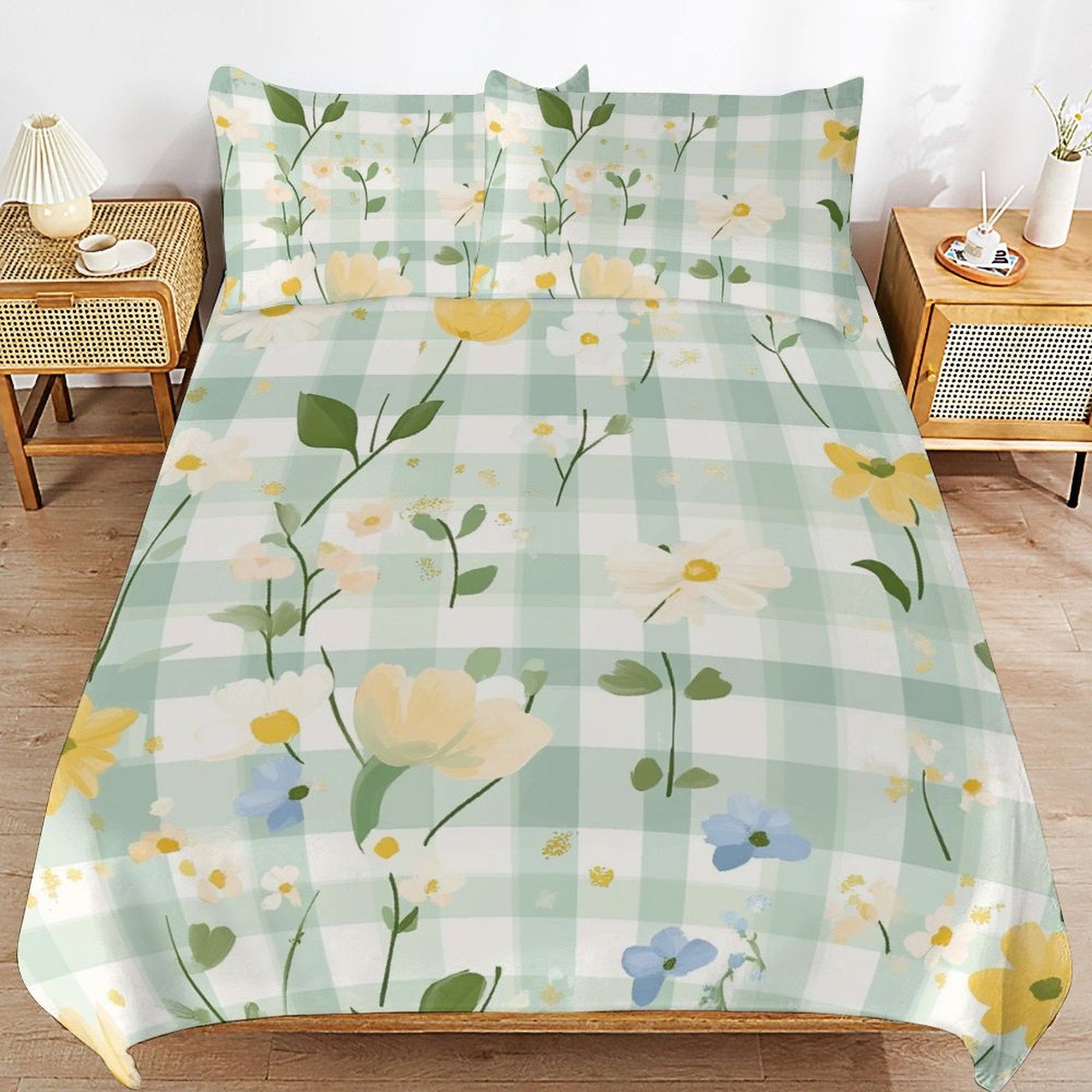 Queen 3-Piece Bedding Set-90"x90"/ 229x229cm