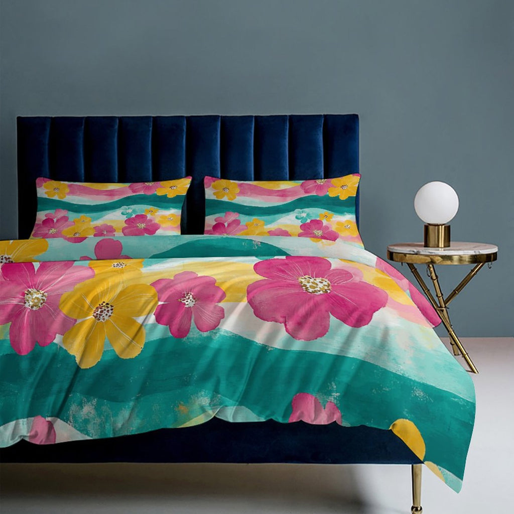 Queen 3-Piece Bedding Set-90"x90"/ 229x229cm