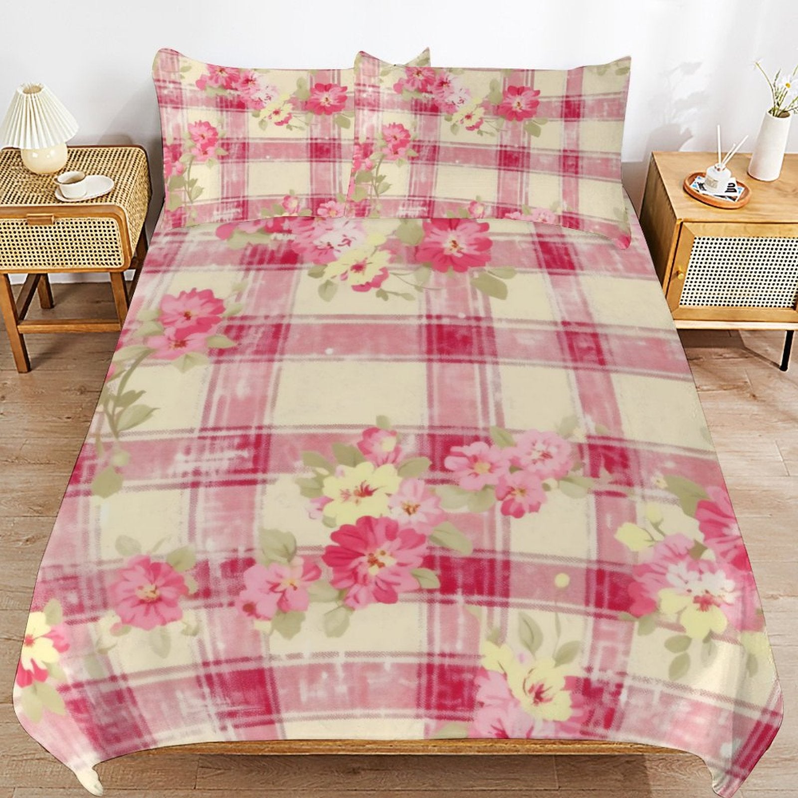 Queen 3-Piece Bedding Set-90"x90"/ 229x229cm