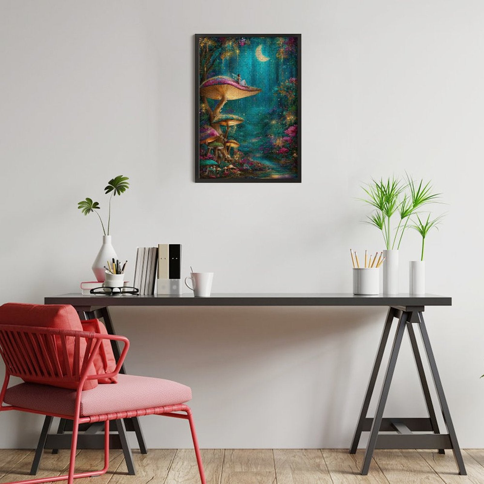 Mystical Forest Fairy Wooden Puzzle