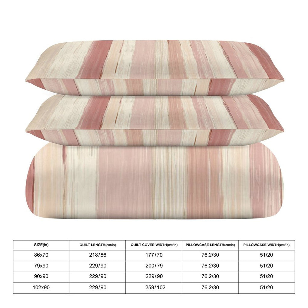 Queen 3-Piece Bedding Set-90"x90"/ 229x229cm