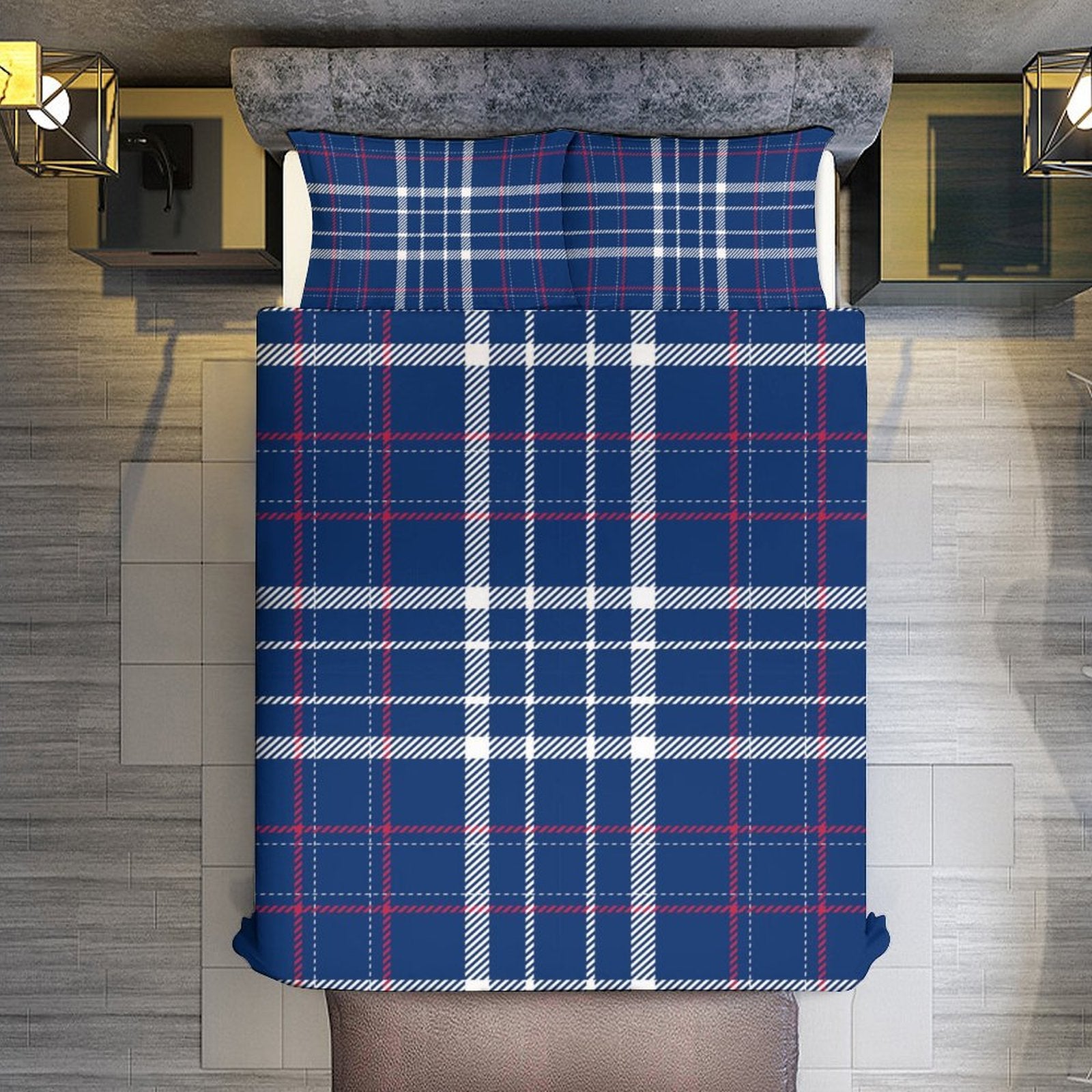 Full 3-Piece Bedding Set-86"×70"/ 218×177cm