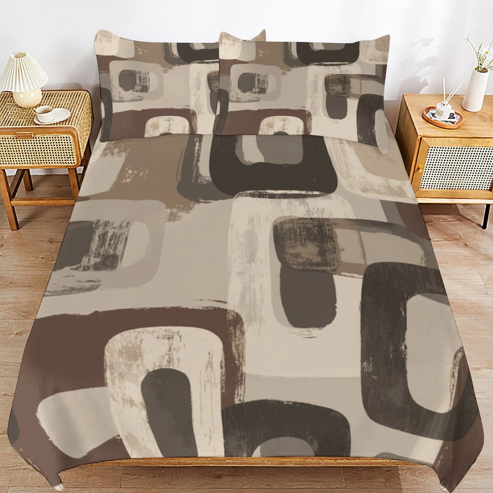 King 3-Piece Bedding Set-102"x90"/ 259x229cm
