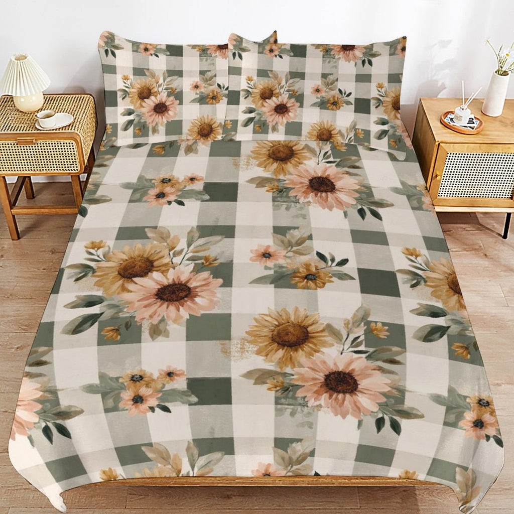 Full 3-Piece Bedding Set-86"×70"/ 218×177cm