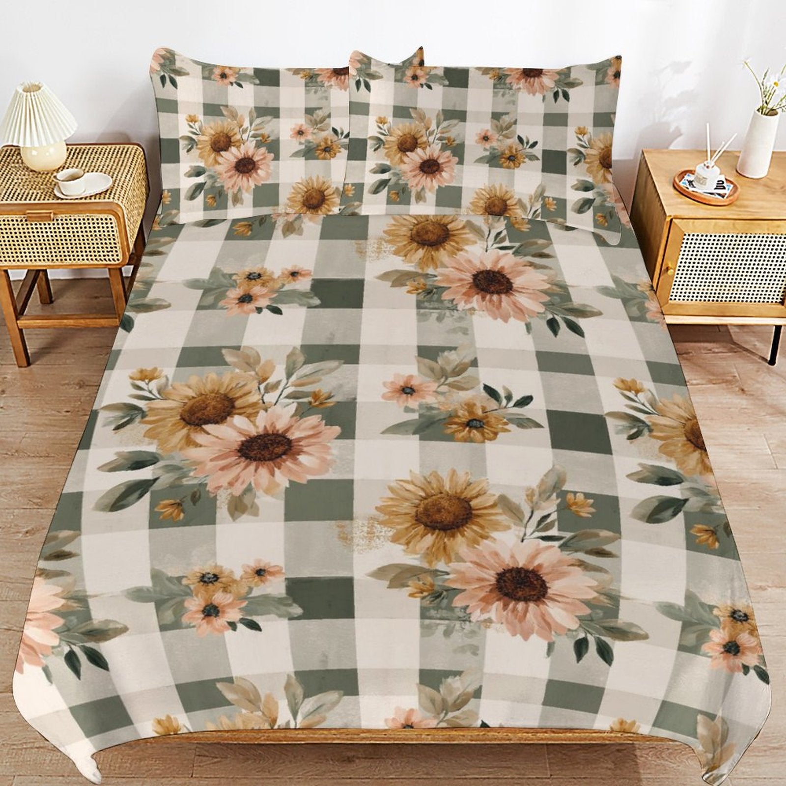 Full 3-Piece Bedding Set-86"×70"/ 218×177cm