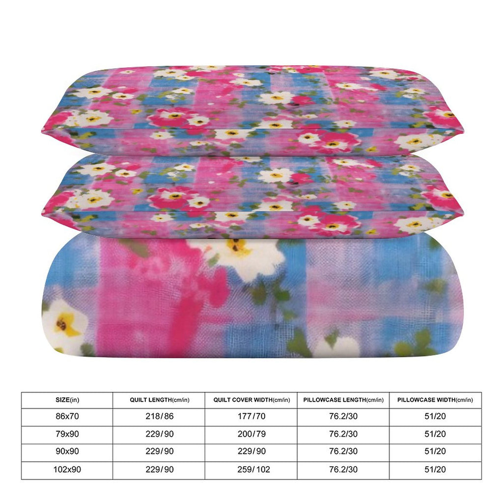 King 3-Piece Bedding Set-102"x90"/ 259x229cm