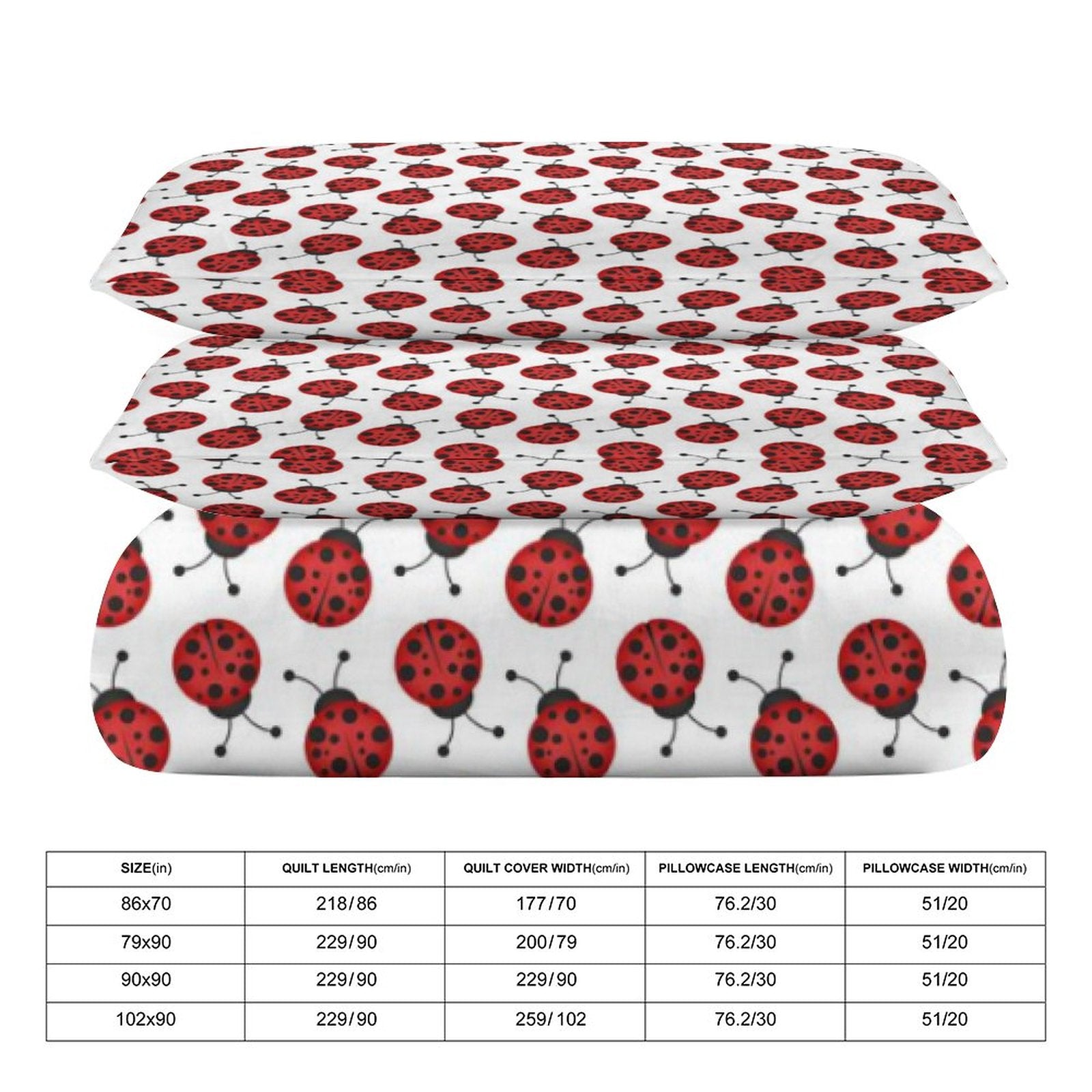 Full 3-Piece Bedding Set-86"×70"/ 218×177cm