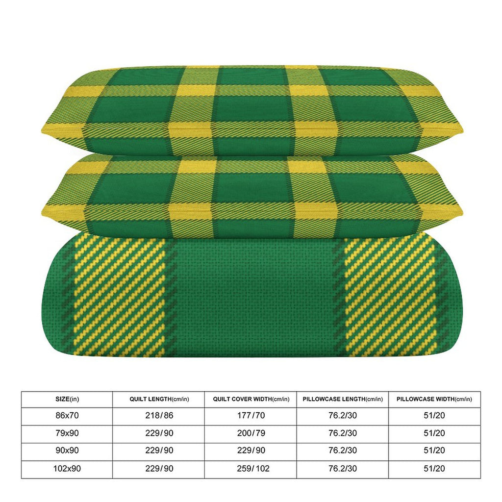 King 3-Piece Bedding Set-102"x90"/ 259x229cm
