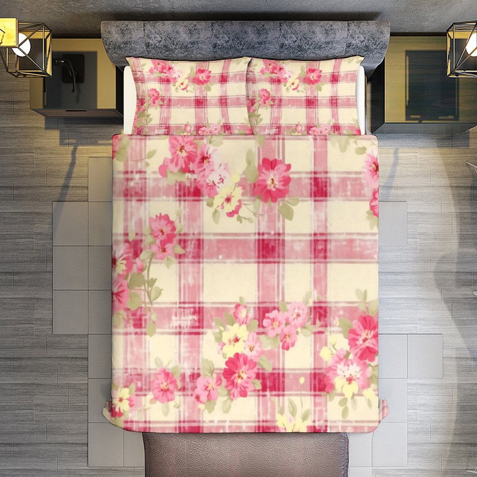 King 3-Piece Bedding Set-102"x90"/ 259x229cm