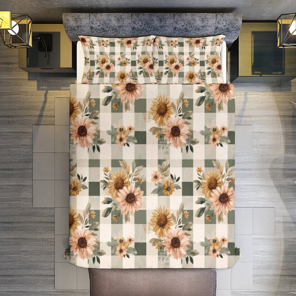 King 3-Piece Bedding Set-102"x90"/ 259x229cm