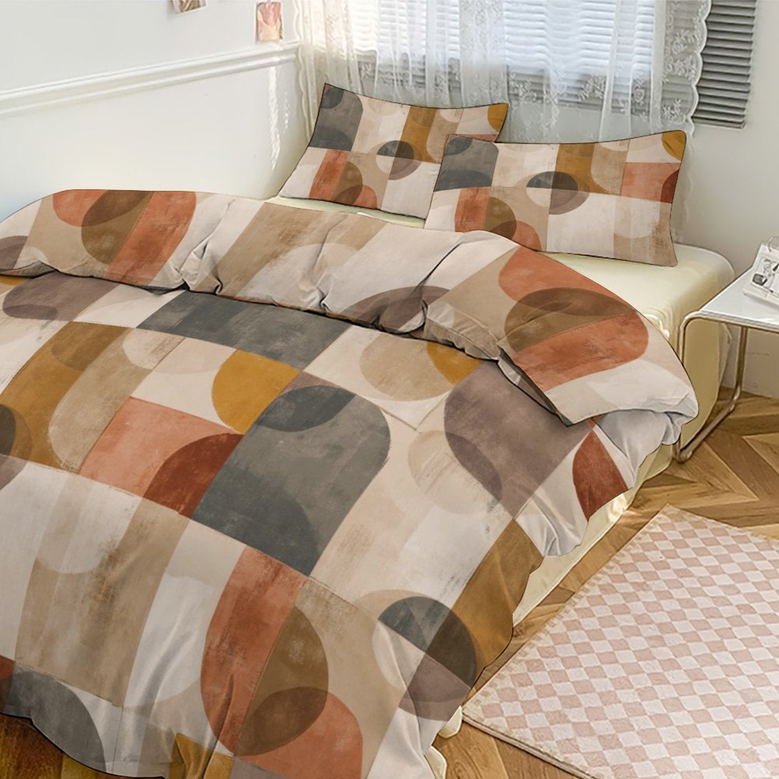 King 3-Piece Bedding Set-102"x90"/ 259x229cm