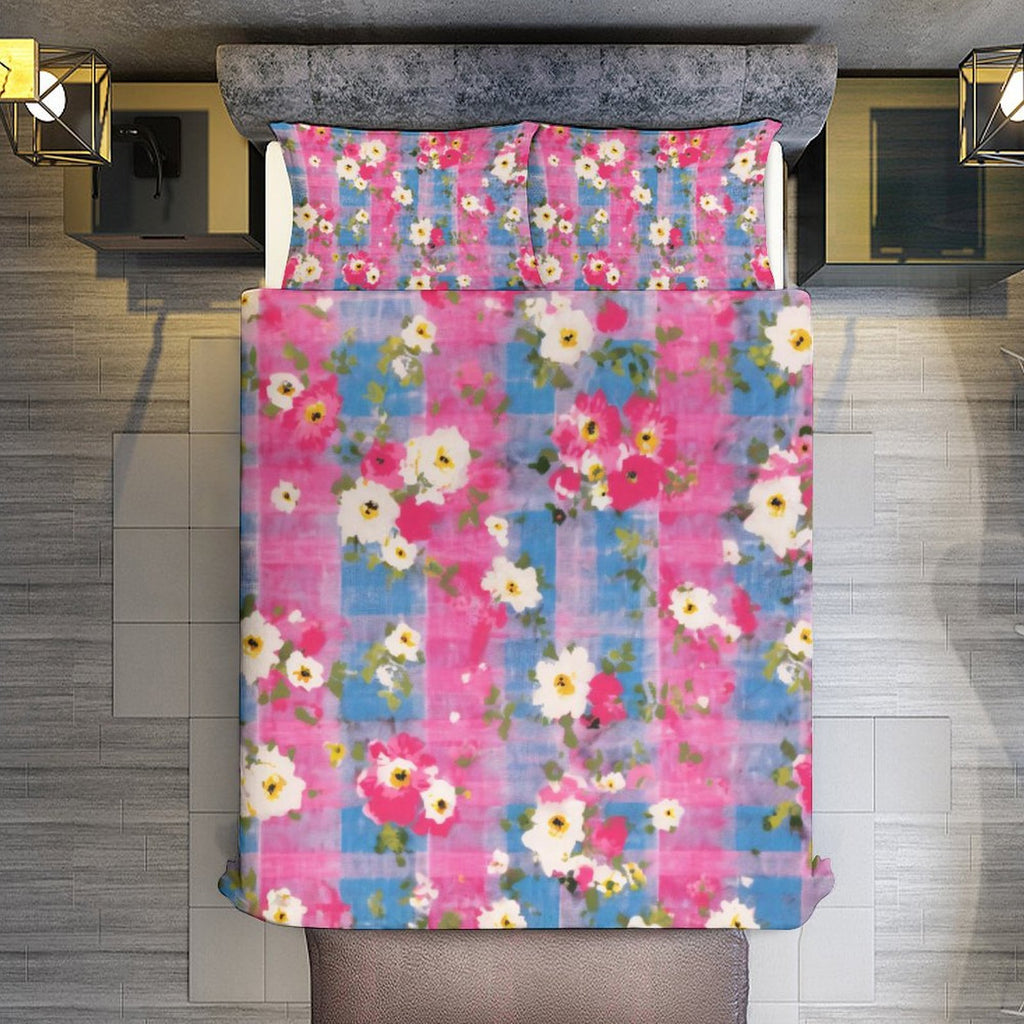 Queen 3-Piece Bedding Set-90"x90"/ 229x229cm