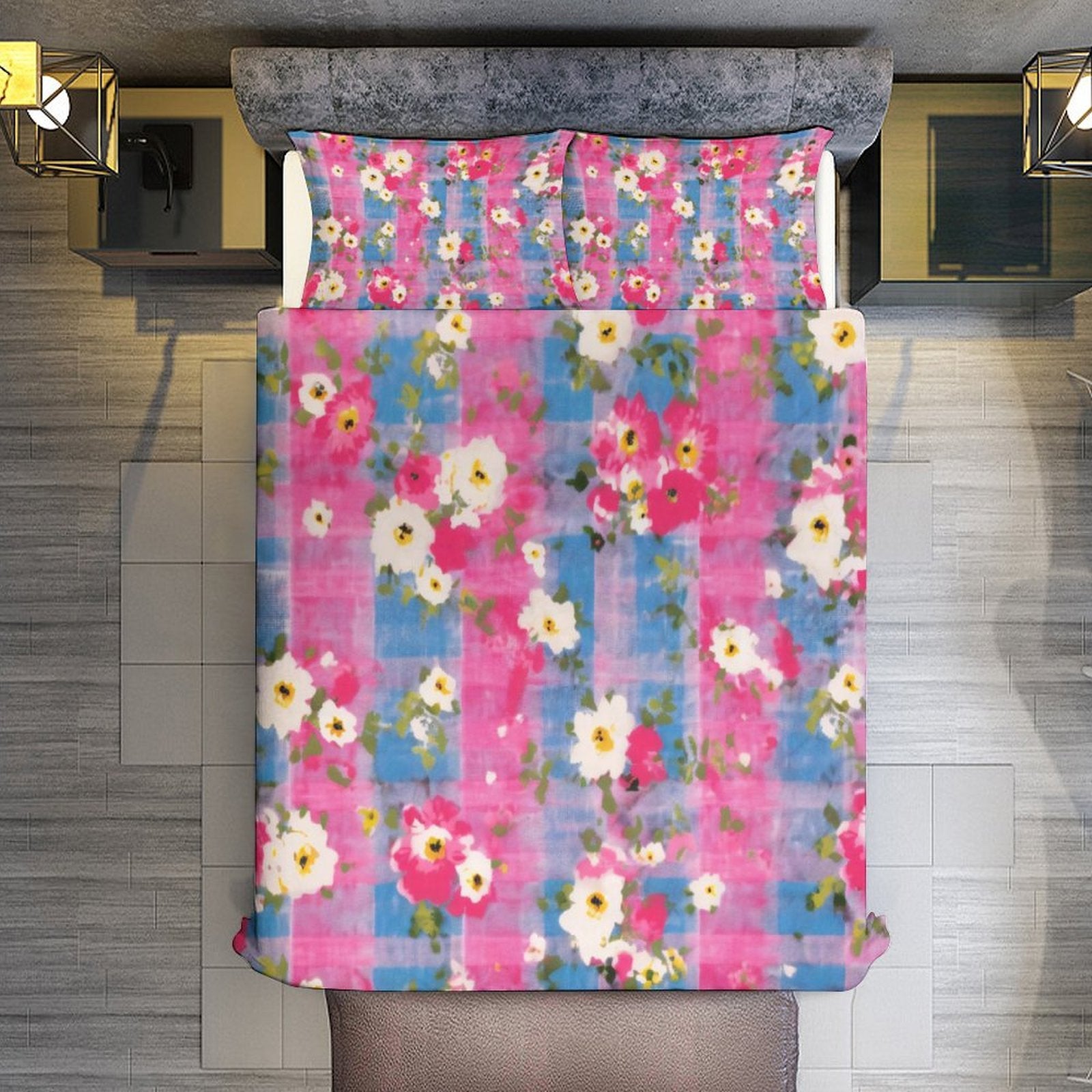King 3-Piece Bedding Set-102"x90"/ 259x229cm