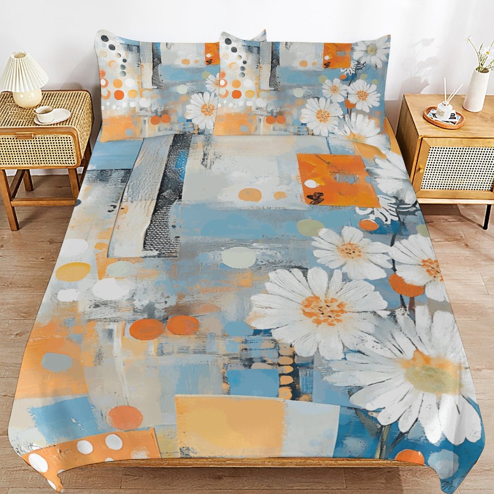 Full 3-Piece Bedding Set-86"×70"/ 218×177cm