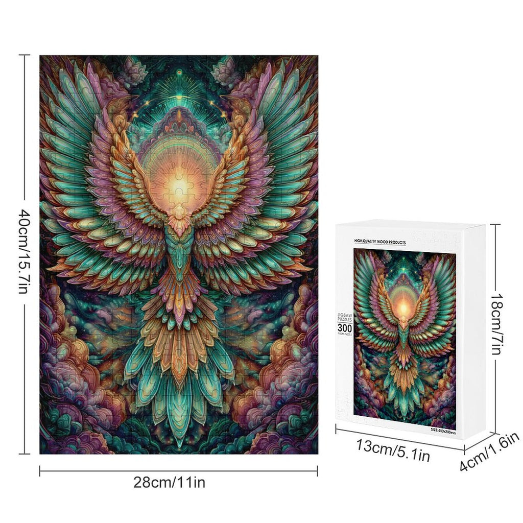 Celestial Wings Wooden Puzzle
