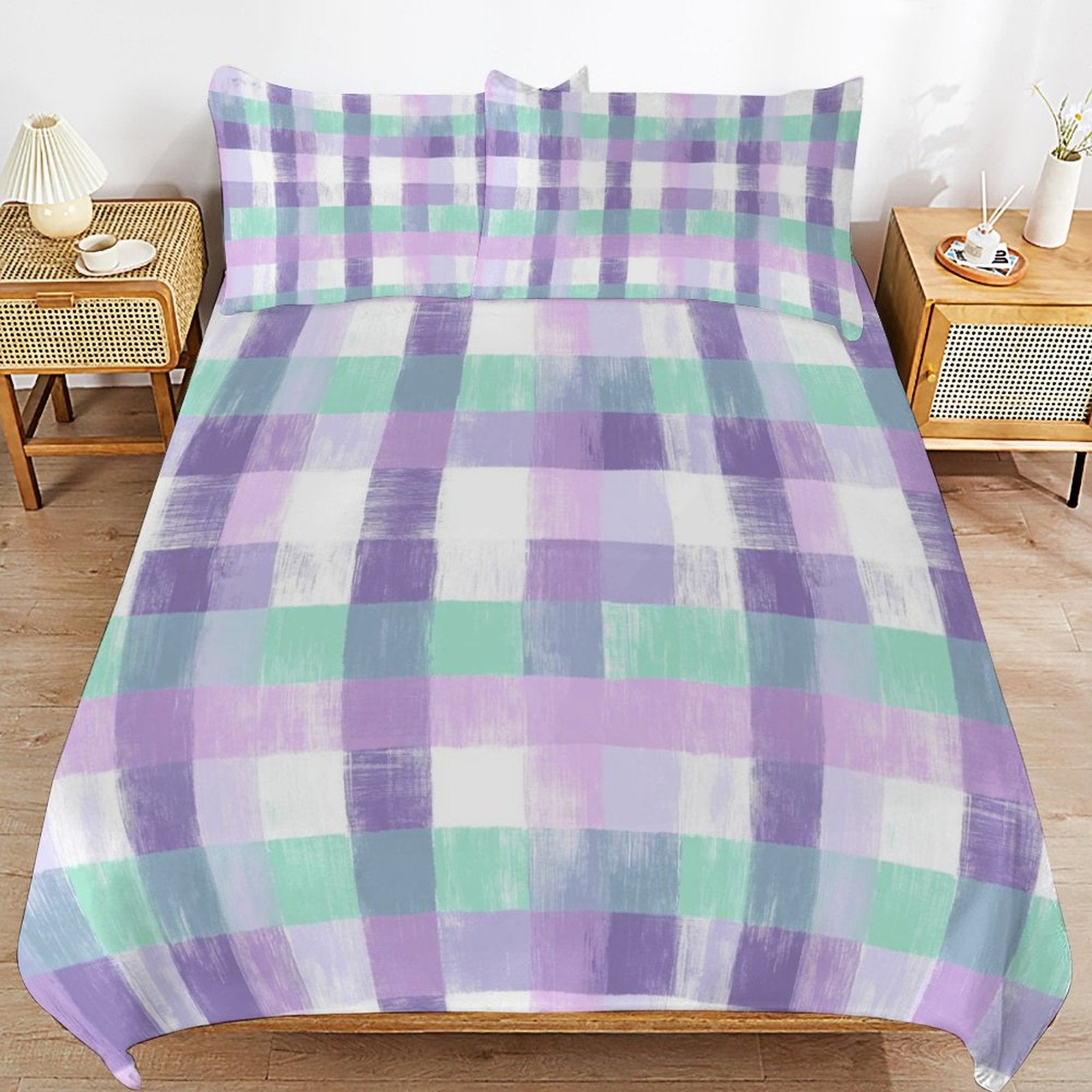 King 3-Piece Bedding Set-102"x90"/ 259x229cm