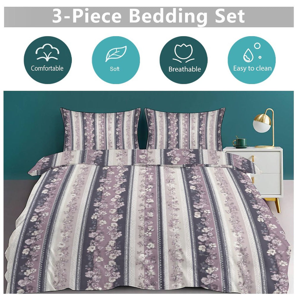 Full 3-Piece Bedding Set-86"×70"/ 218×177cm