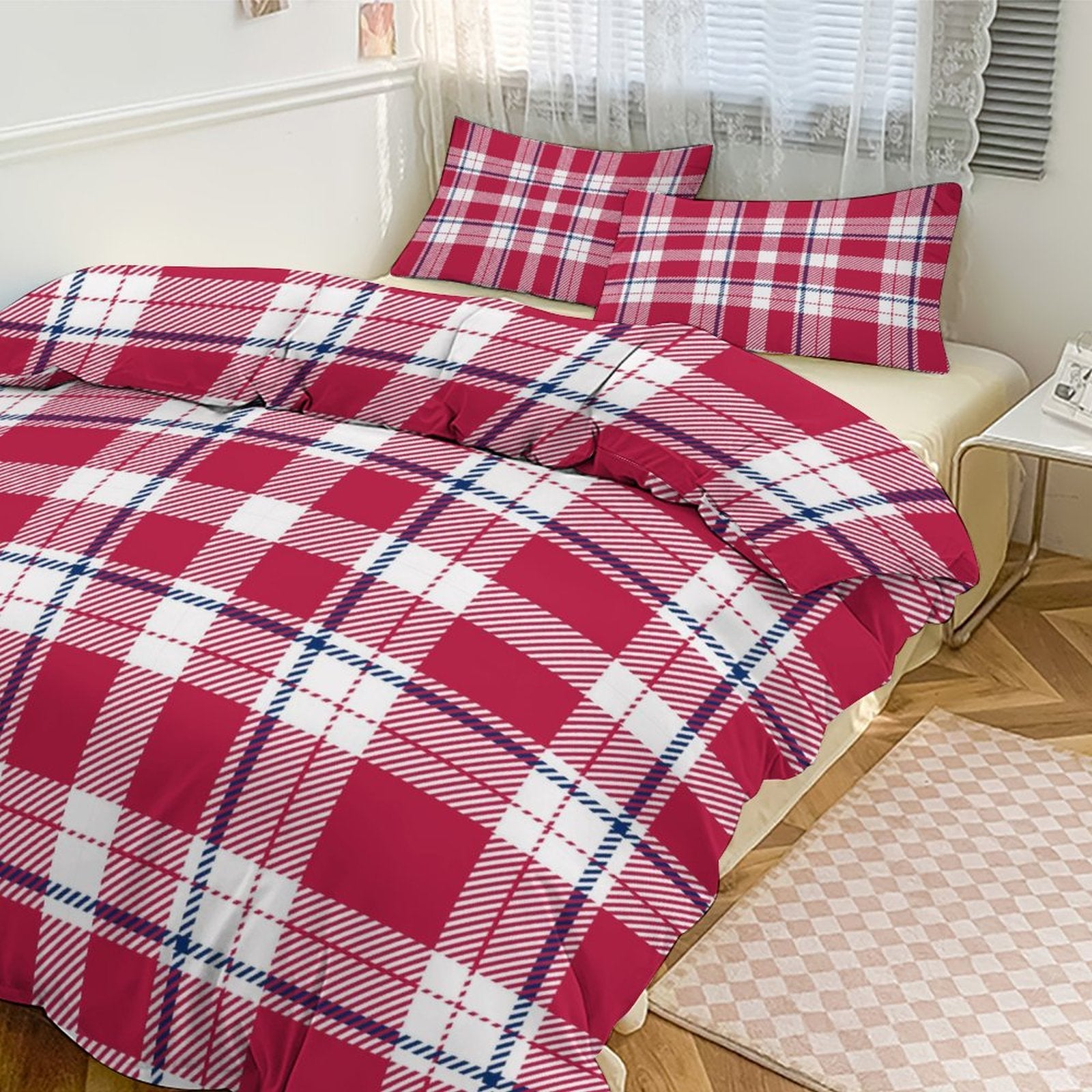 Queen 3-Piece Bedding Set-90"x90"/ 229x229cm