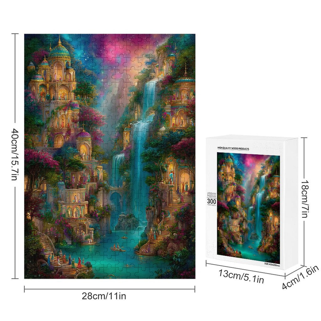 City on the Water Wooden Puzzle