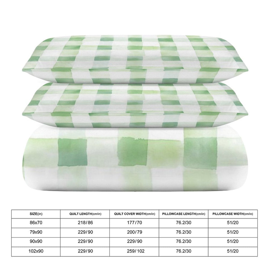 Queen 3-Piece Bedding Set-90"x90"/ 229x229cm