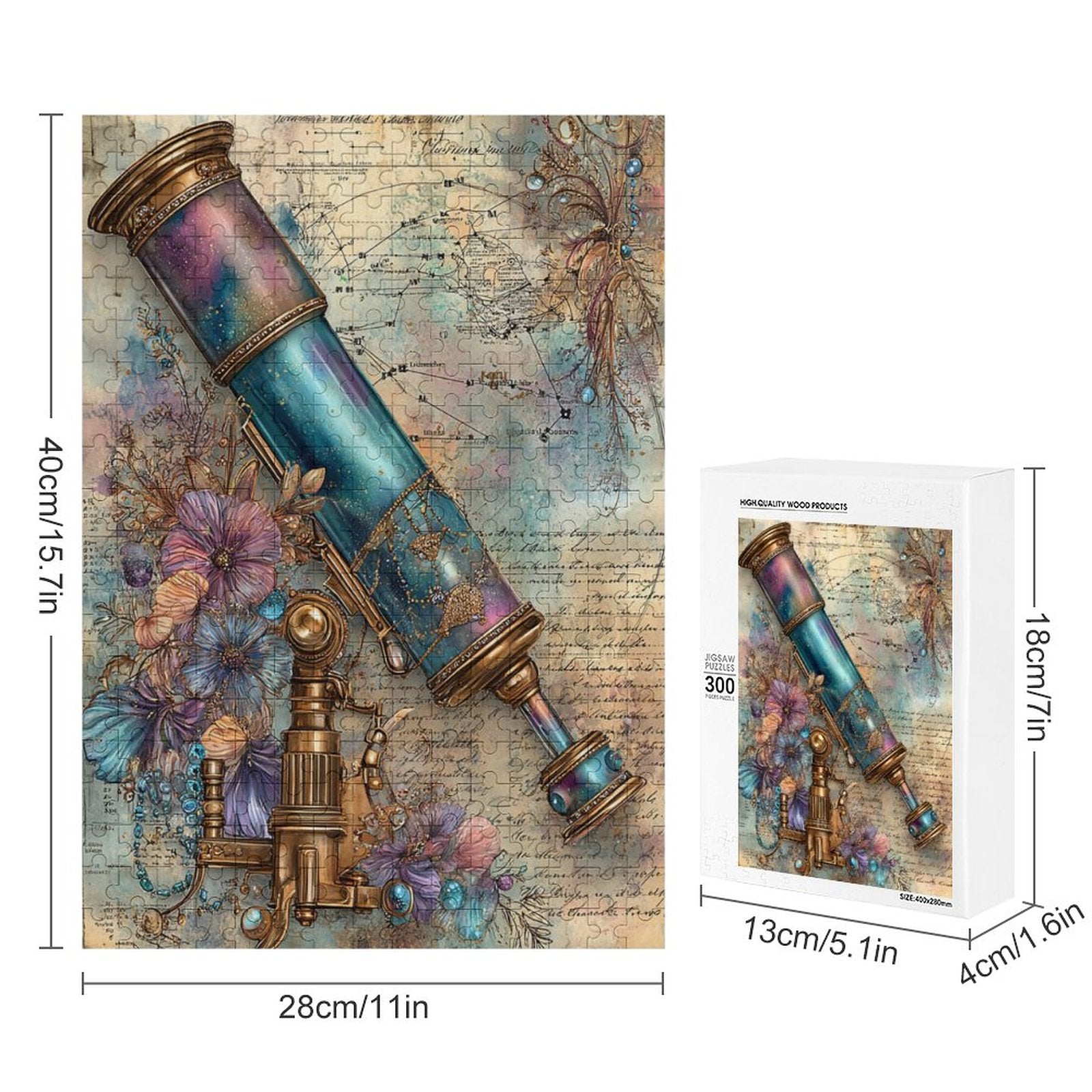 Spyglass Wooden Puzzle