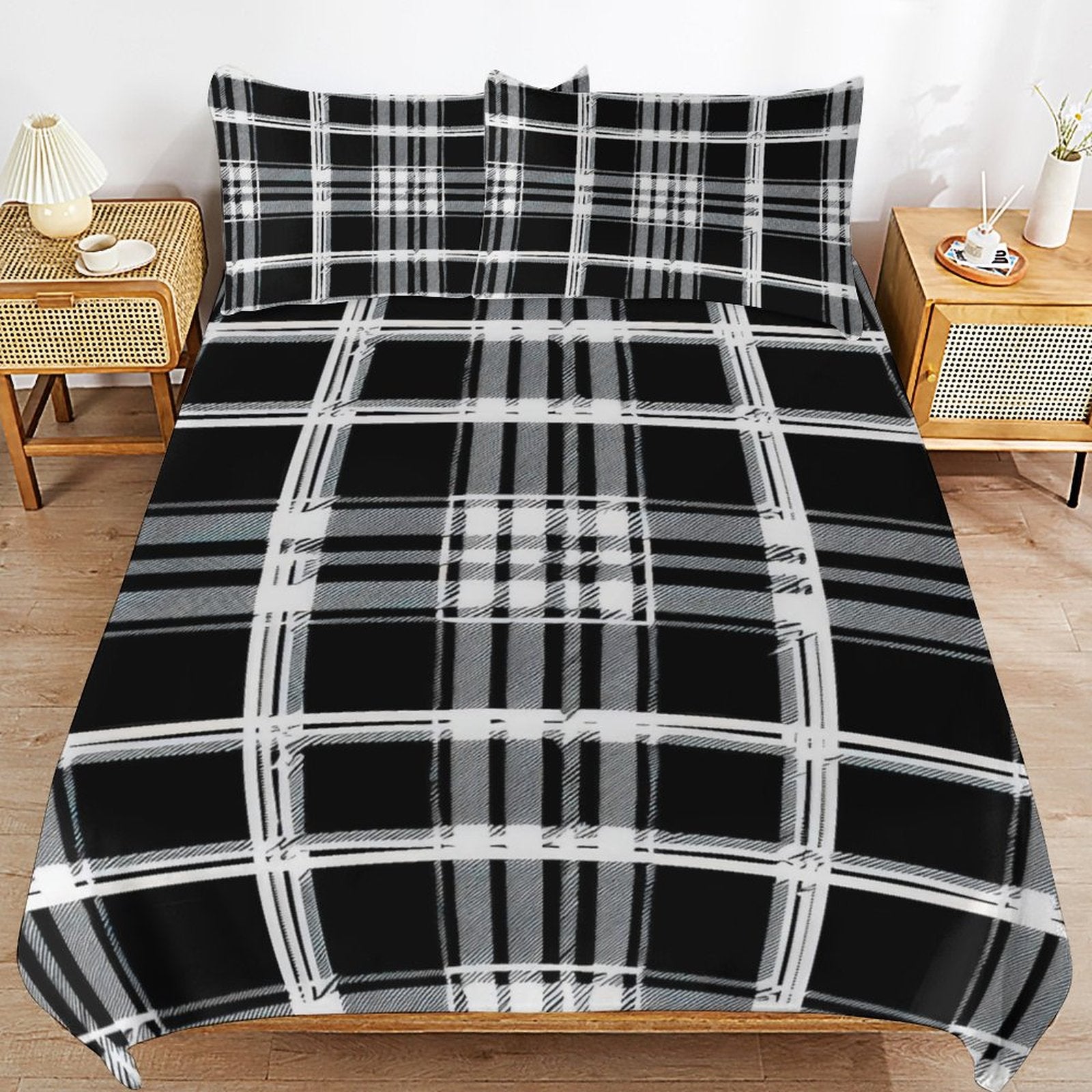Queen 3-Piece Bedding Set-90"x90"/ 229x229cm