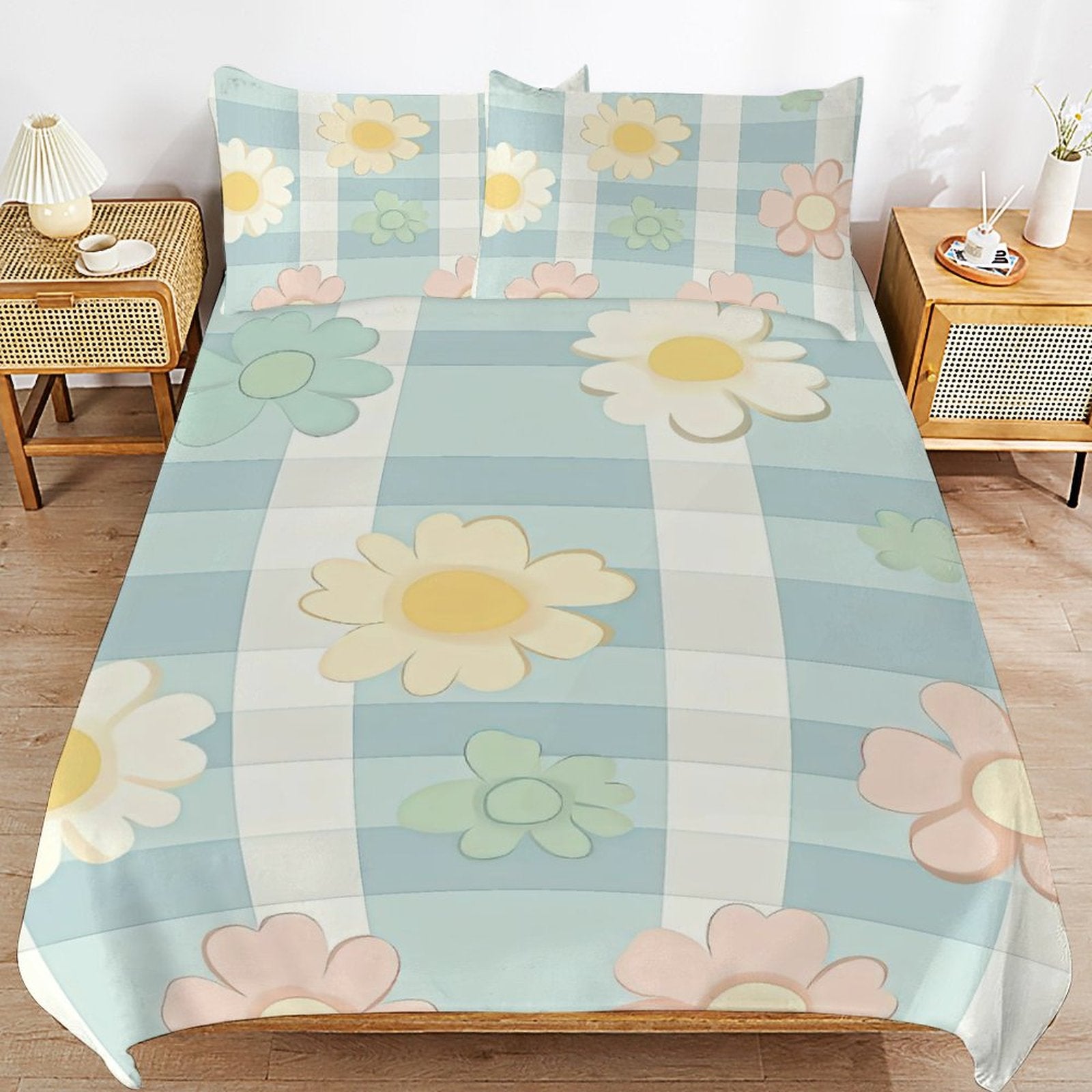 Full 3-Piece Bedding Set-86"×70"/ 218×177cm
