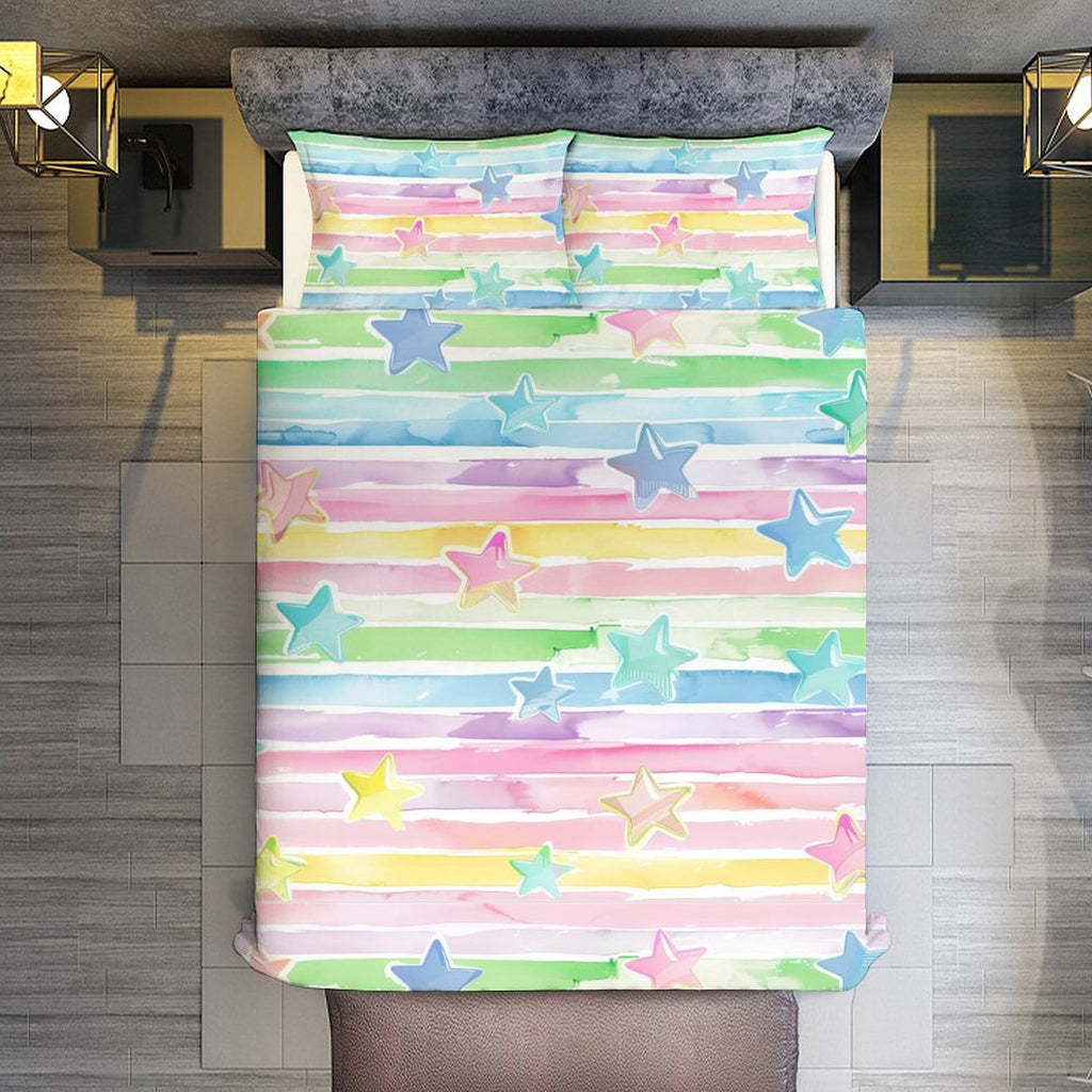 Full 3-Piece Bedding Set-86"×70"/ 218×177cm
