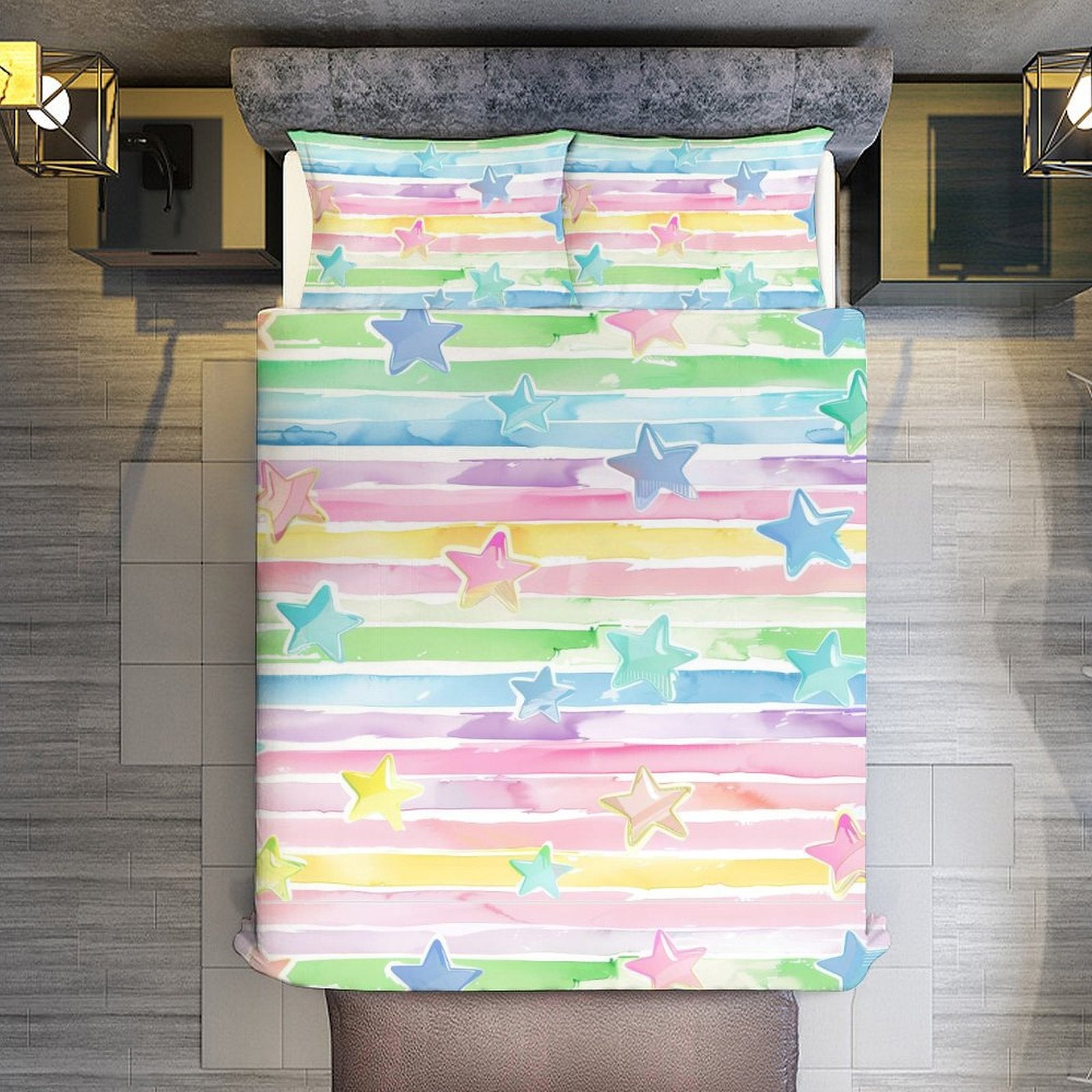 Full 3-Piece Bedding Set-86"×70"/ 218×177cm