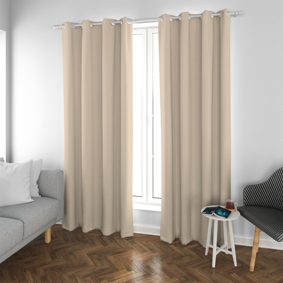 Blackout Grommet Curtains | 265(gsm)