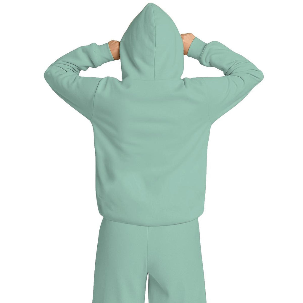 One Day or Day One Women's Travel Nap Hoodie with Built-in Eye Mask