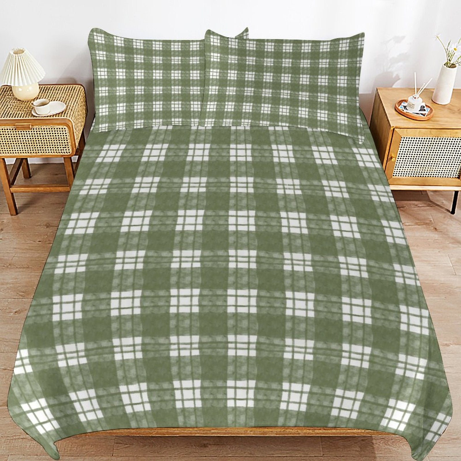 Queen 3-Piece Bedding Set-90"x90"/ 229x229cm